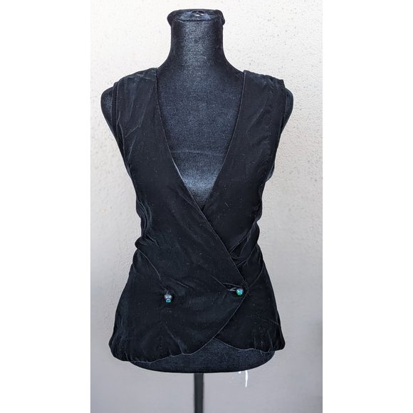 💜✨Black Velvet w/Lace Set - Back View - Picture 3 of 10